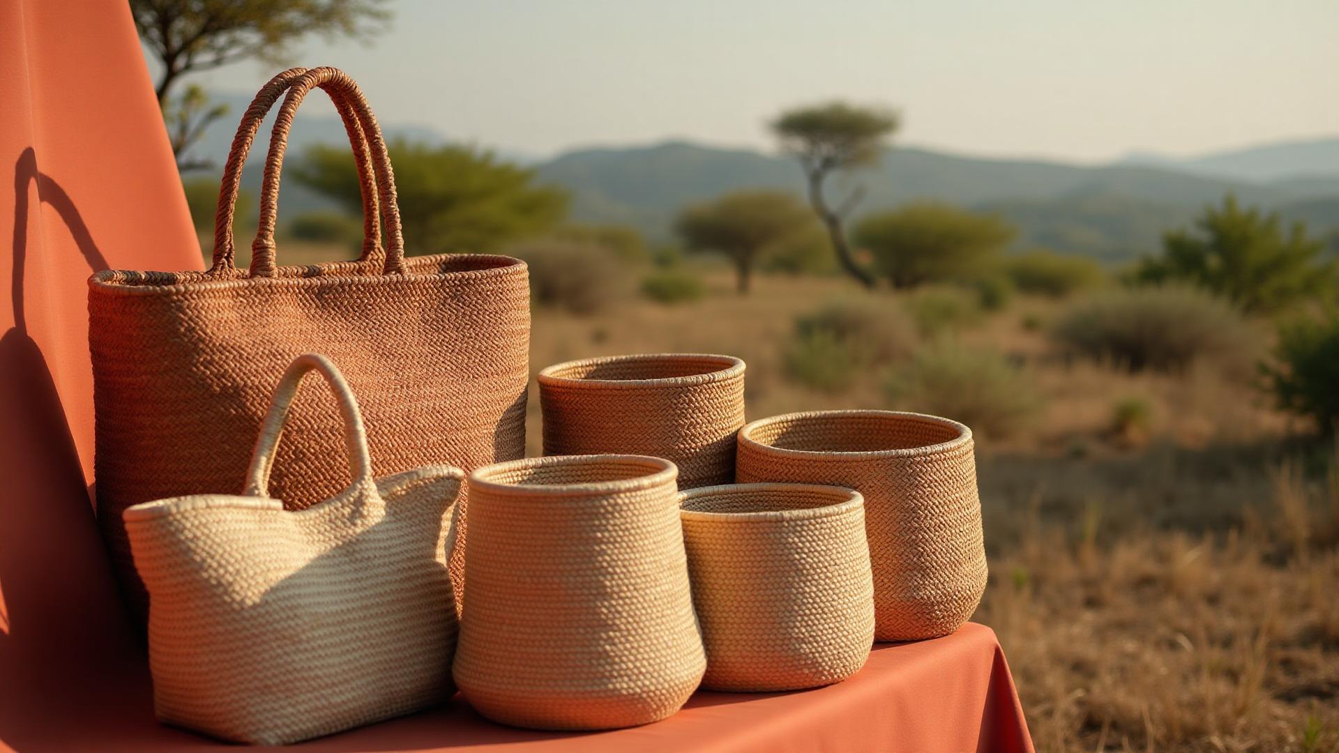 Handcrafted Raphia Arts